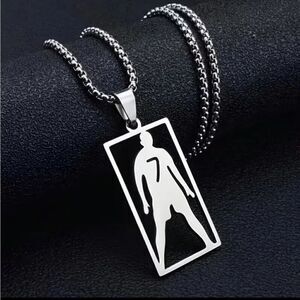 3 for $26 -  Number 7 Soccer Pendant Necklace